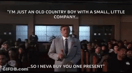 Man In Suit And Tie Standing In Front Of Church Crowd GIF