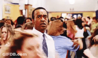 Man In Suit And Tie Standing GIF