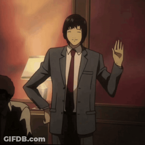 Man In Suit And Tie Standing GIF