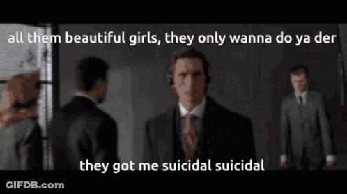 Man In Suit And Tie Talking About Girls GIF