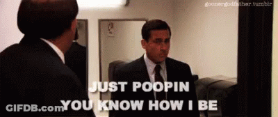 Man In Suit And Tie Talking In Mirror GIF