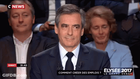 Man In Suit And Tie Watching C News GIF