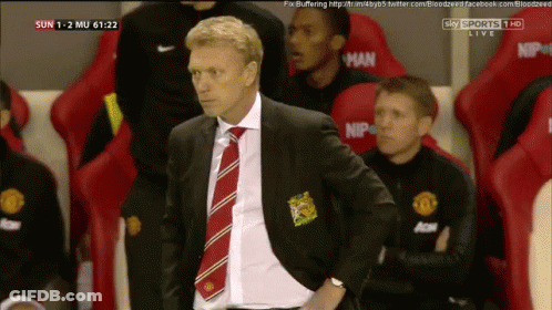 Man In Suit And Tie Watching Soccer Game GIF