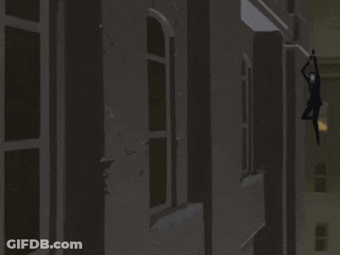 Man In Suit And Tie With Arms Out GIF