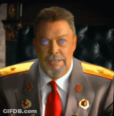 Man In Suit And Tie With Beard And Blue Eyes GIF