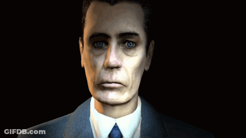 Man In Suit And Tie With Blue Eyes GIF