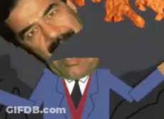 Man In Suit And Tie With Cat Behind GIF