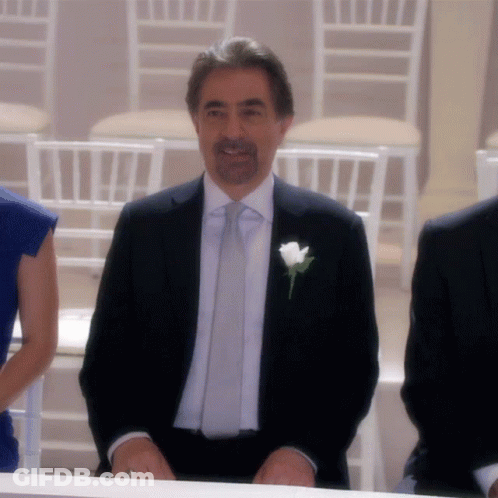 Man In Suit And Tie With Flower In Pocket GIF