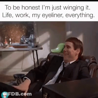 Man In Suit And Tie With Green Phone On Head GIF