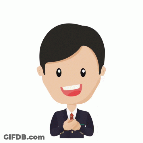 Man In Suit And Tie With Hands On Chest GIF