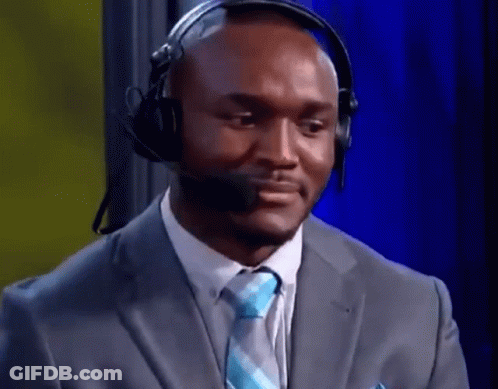 Man In Suit And Tie With Headphones And Microphone GIF