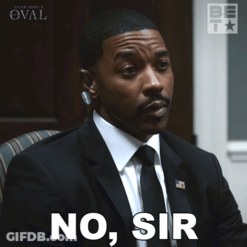 Man In Suit And Tie With No Face GIF