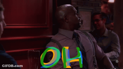 Man In Suit And Tie With Oh GIF