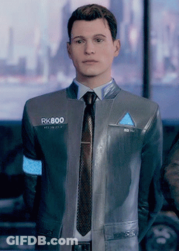 Man In Suit And Tie With RK800 GIF