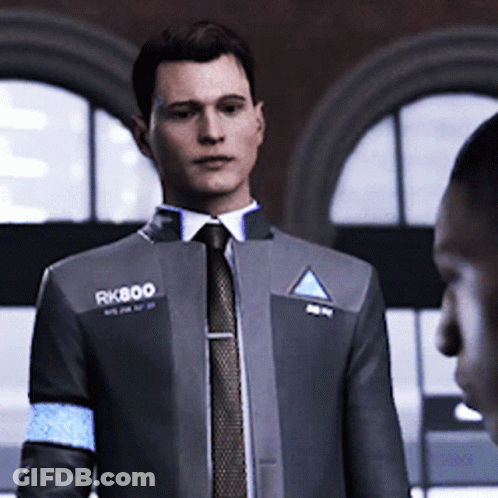 Man In Suit And Tie With RK800 GIF