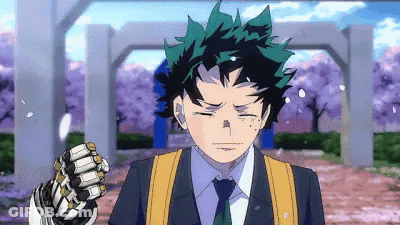 Man In Suit And Tie With Robot Hand GIF