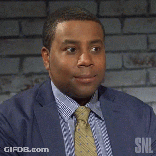 Man In Suit And Tie With SNL Sleeve GIF