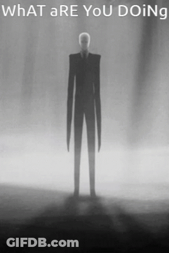 Man In Suit And Tie Without Face GIF