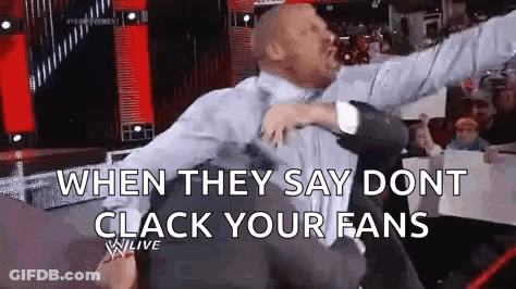 Man In Suit And Tie Wrestling GIF