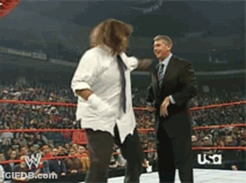 Man In Suit And Woman White Shirt Tie GIF
