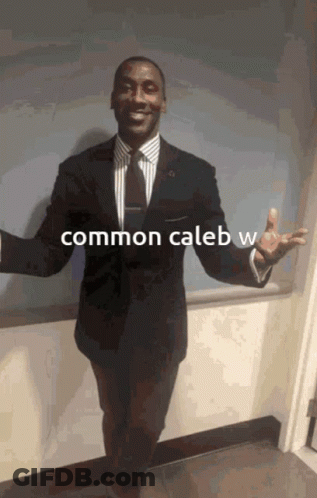 Man In Suit Arms Outstretched Common Caleb W GIF