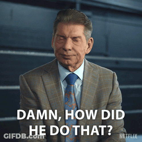 Man In Suit Asking How Did He Do That GIF