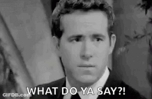 Man In Suit Asking What Do Ya Say GIF