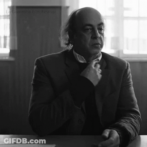 Man In Suit At La Guardia Film Festival GIF
