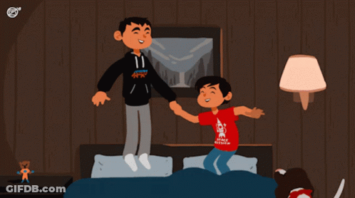 Man In Suit At Microphone In Dark Room GIF