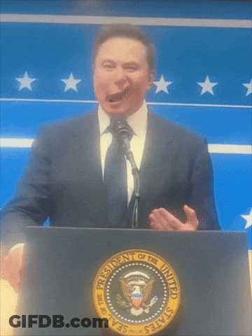 Man In Suit At Podium With Presidential Seal GIF