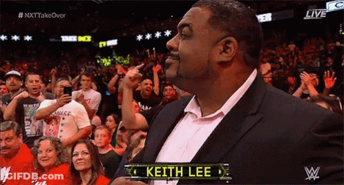 Man In Suit Before Crowd Keith Lee GIF