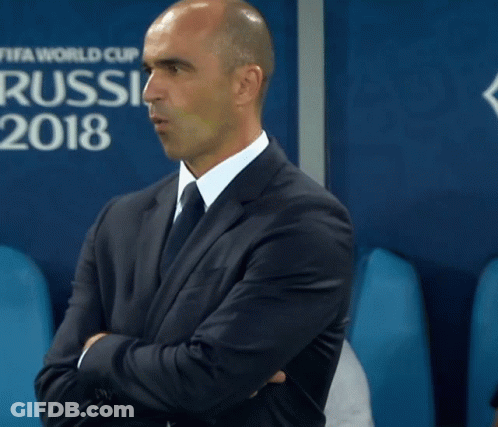 Man In Suit Before FIFA World Cup Russia Sign GIF