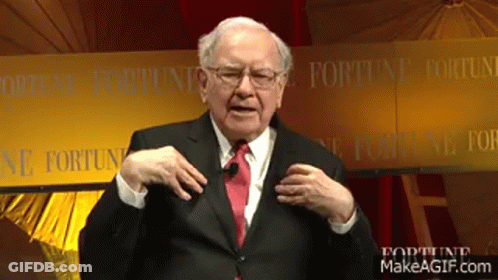 Man In Suit Before Fortune Sign GIF