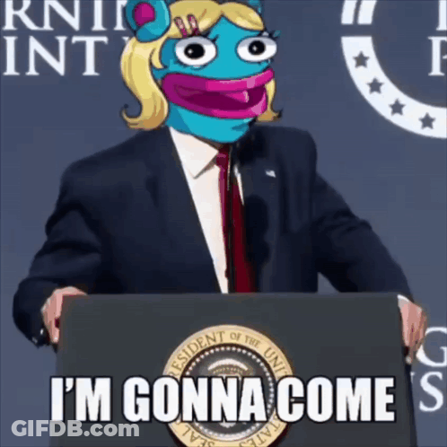 Man In Suit Behind Podium Saying I'm Gonna Come GIF