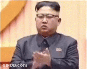 Man In Suit Clapping Hands GIF
