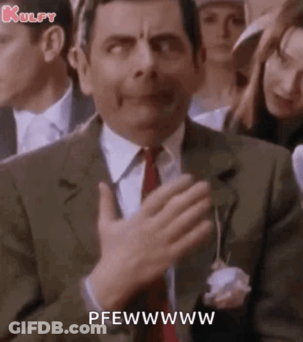 Man In Suit Clapping GIF