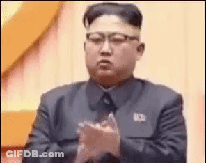 Man In Suit Clapping With Glasses GIF