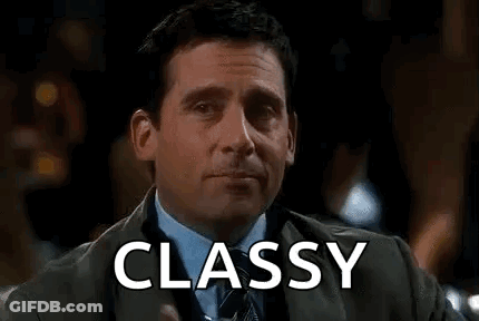 Man In Suit Clapping With Wine GIF