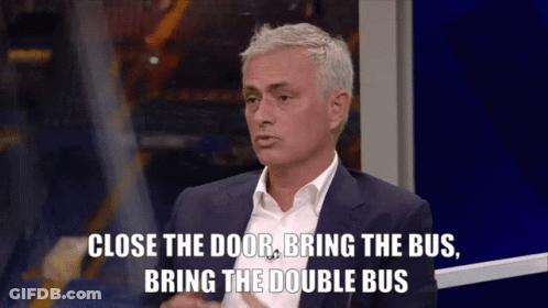 Man In Suit Close The Door Bring The Bus Bring The Double Bus GIF