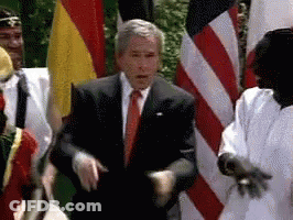 Man In Suit Dancing GIF