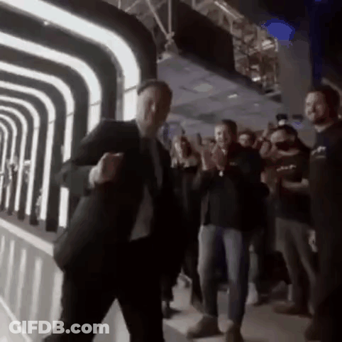 Man In Suit Dancing At Party GIF
