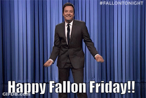 Man In Suit Dancing Happy Fallon Friday GIF