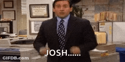 Man In Suit Dancing In Office Word Josh GIF