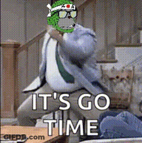Man In Suit Dancing It's Go Time GIF