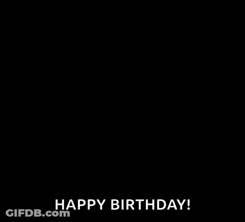 Man In Suit Dancing Says Happy Birthday GIF