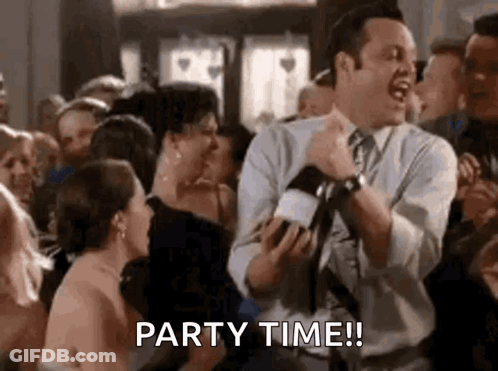 Man In Suit Dancing With Microphone GIF