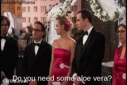 Man In Suit Drinking Glass With Peaked Words GIF
