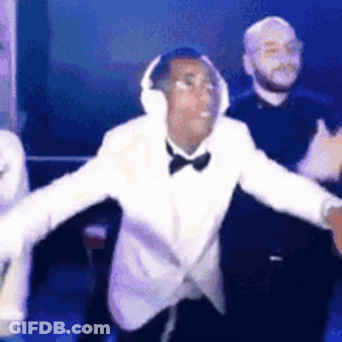 Man In Suit Funny Dance GIF