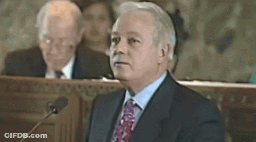 Man In Suit Giving Speech GIF