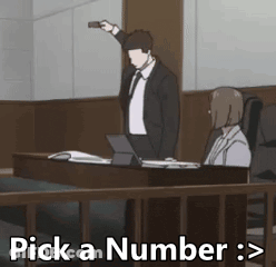 Man In Suit Giving Speech In Courtroom GIF